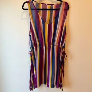 La Vie En Rose Aqua beach coverup